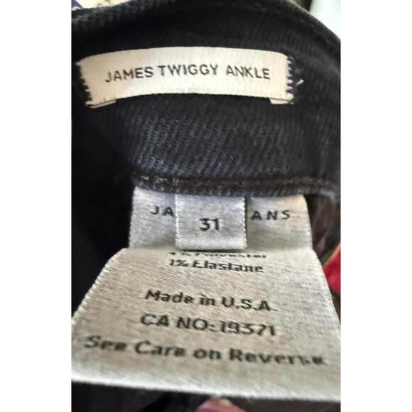 New James Jeans Twiggy Ankle, Size 31 - Picture 4 of 4